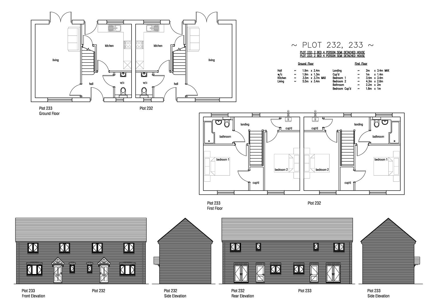Floorplan for 10 Little Francis Drive, Weymouth, DT4 0FP