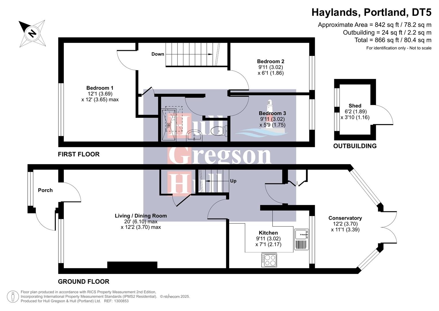 Floorplan for Haylands, Portland