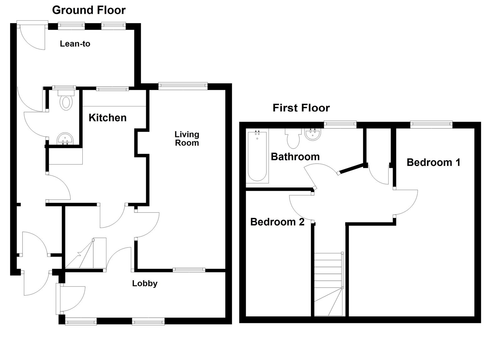 Floorplan for Woolcombe Road, Portland