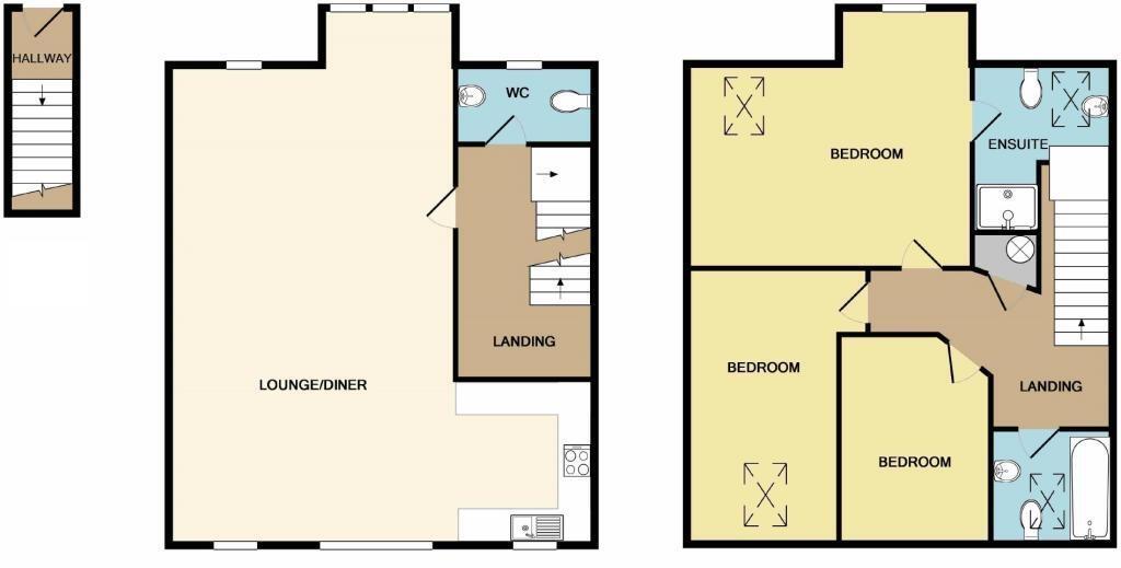 Floorplan for Alm Place, Portland