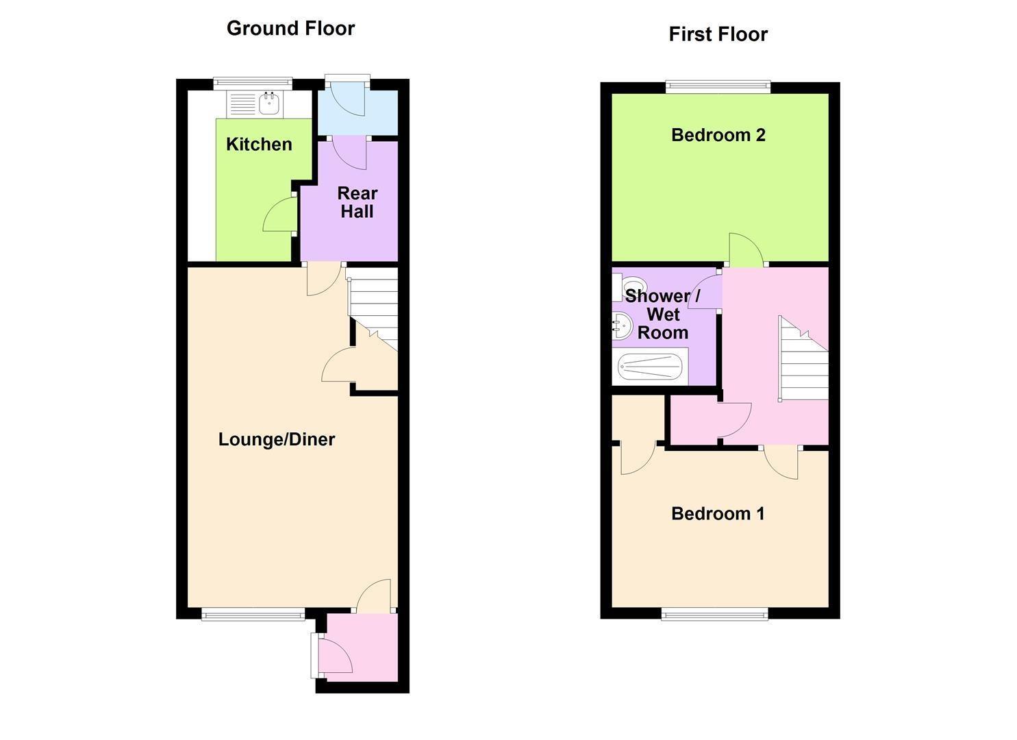 Floorplan for Greenways, Portland
