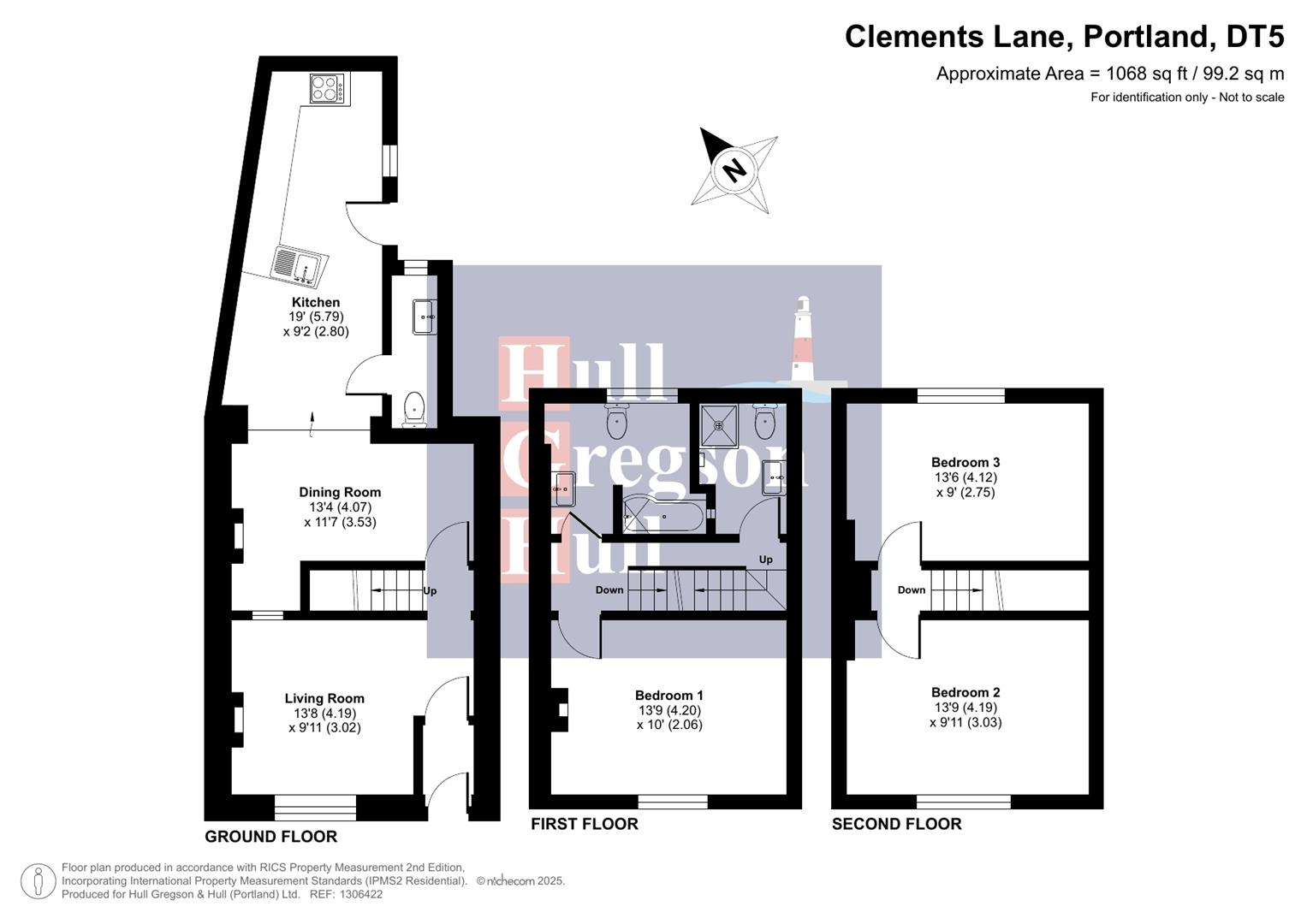 Floorplan for Clements Lane, Portland