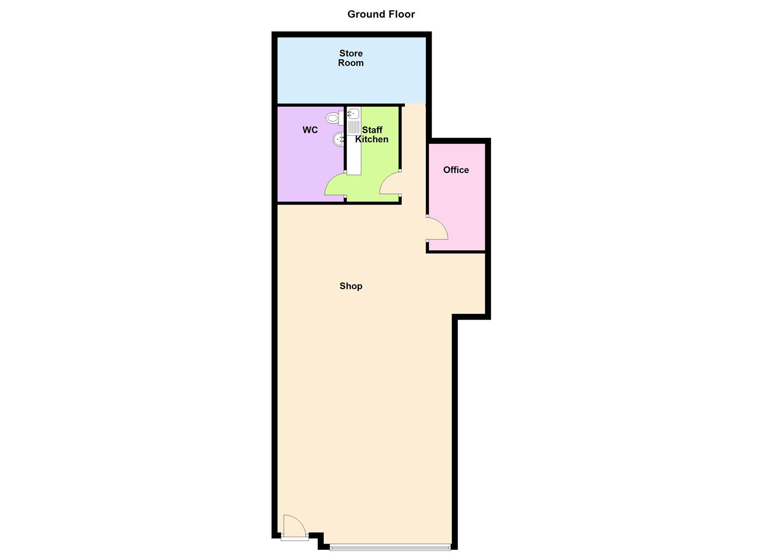Floorplan for St. Thomas Street, Weymouth