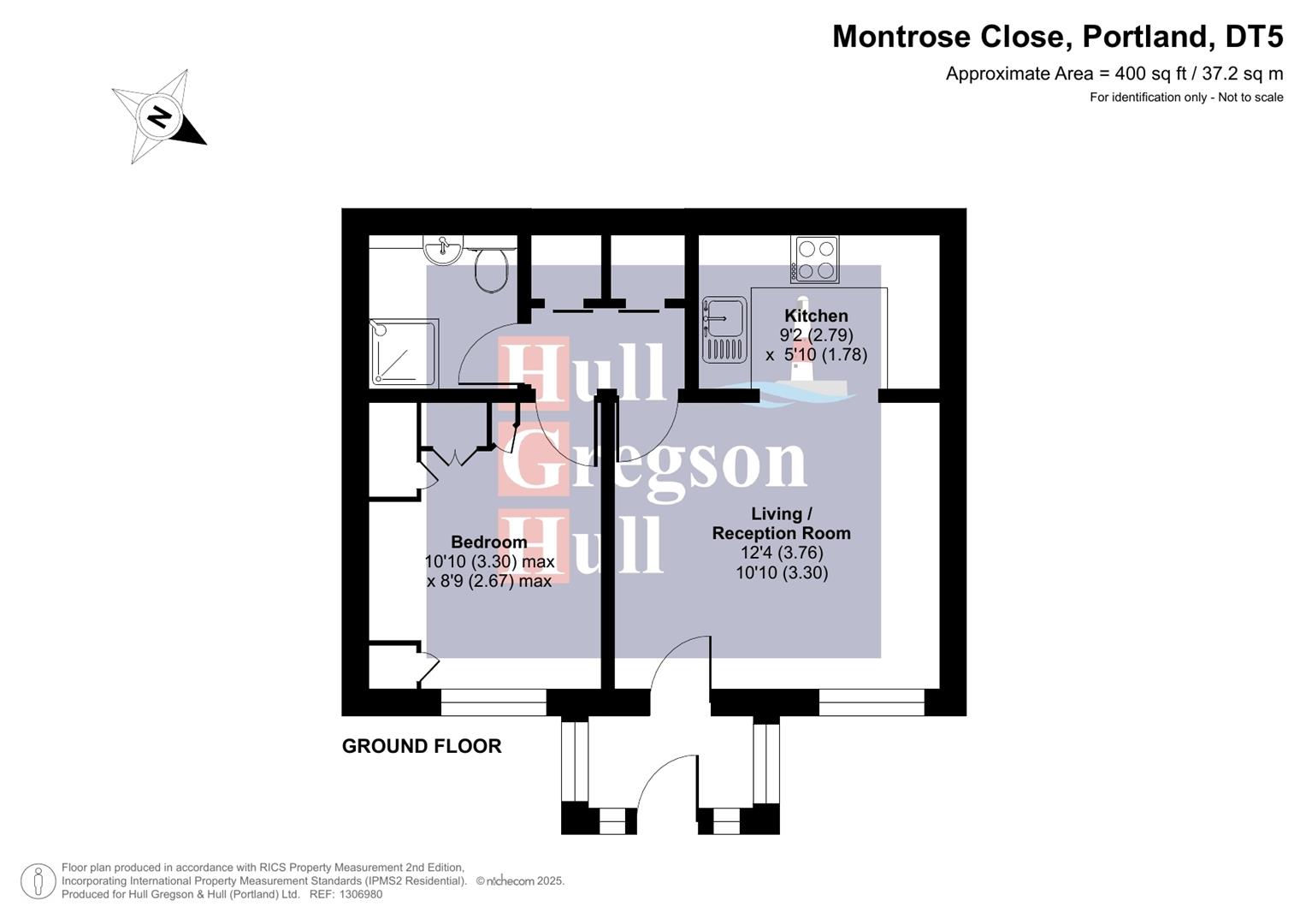 Floorplan for Montrose Close, Portland