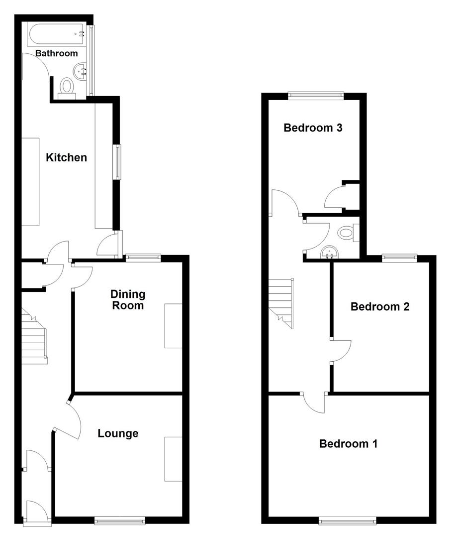 Floorplan for Grosvenor Road,, Portland