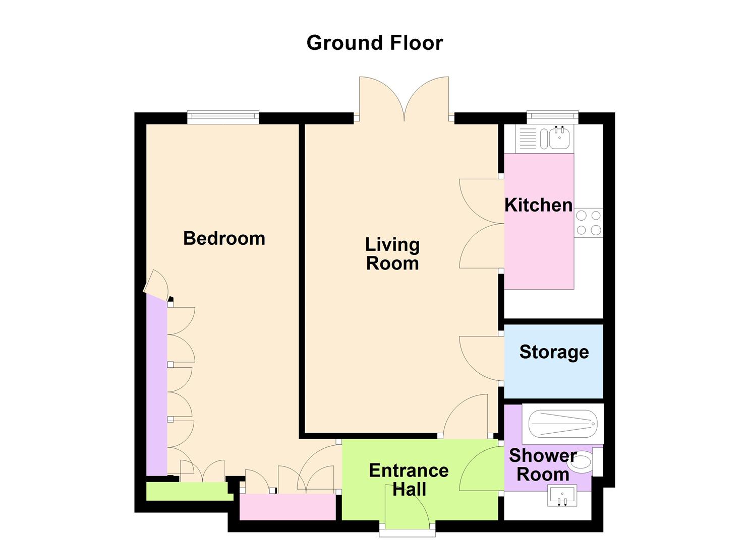 Floorplan for Commercial Road, Weymouth