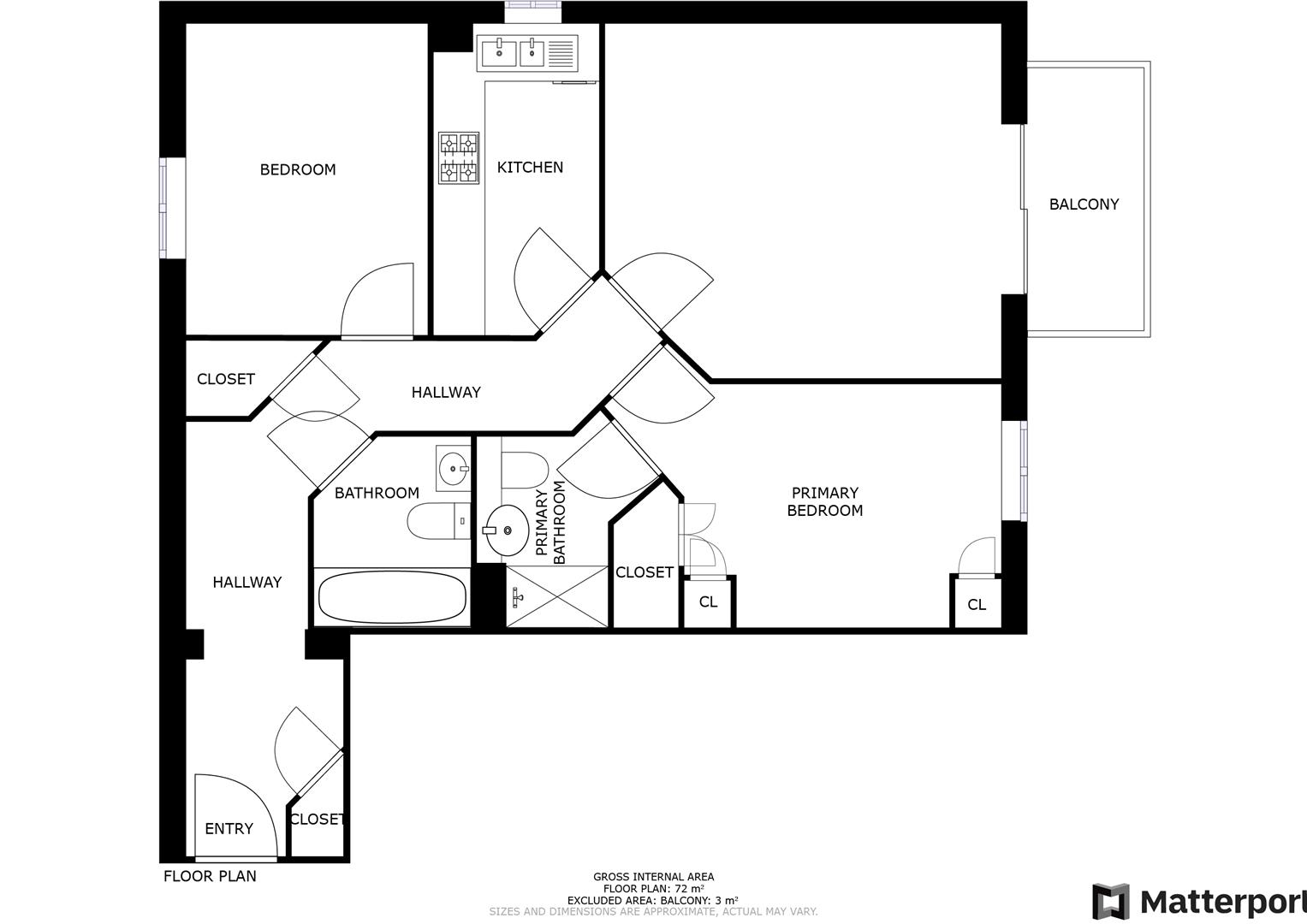 Floorplan for 2 Corscombe Close, Weymouth