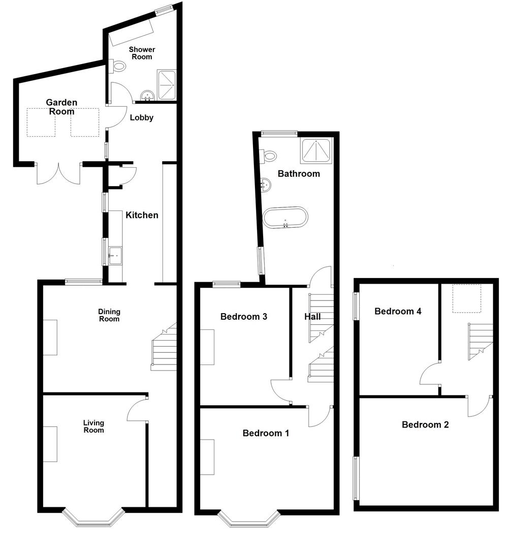 Floorplan for Wakeham, Portland