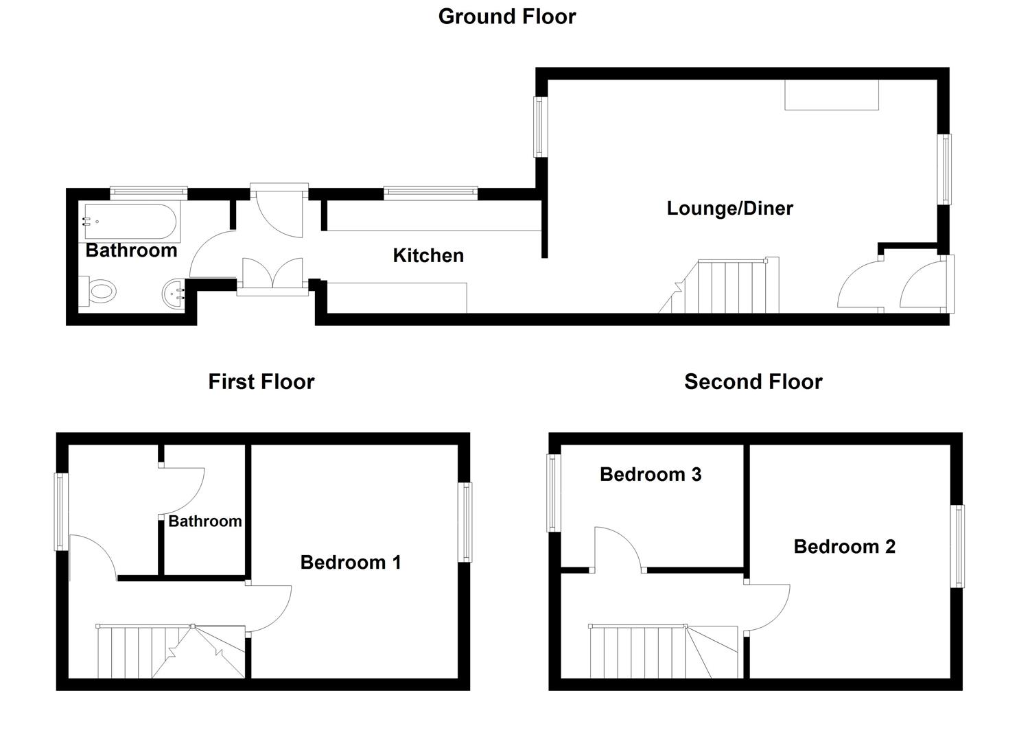 Floorplan for Mallams, Portland