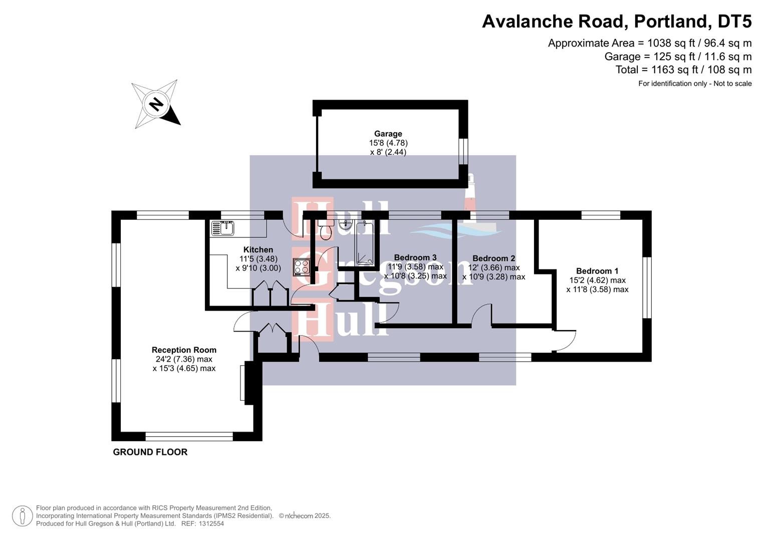 Floorplan for Avalanche Road, Portland