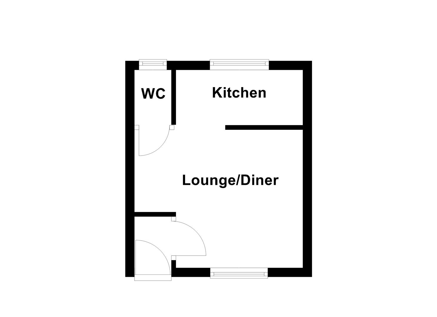 Floorplan for Portland Bill, Portland