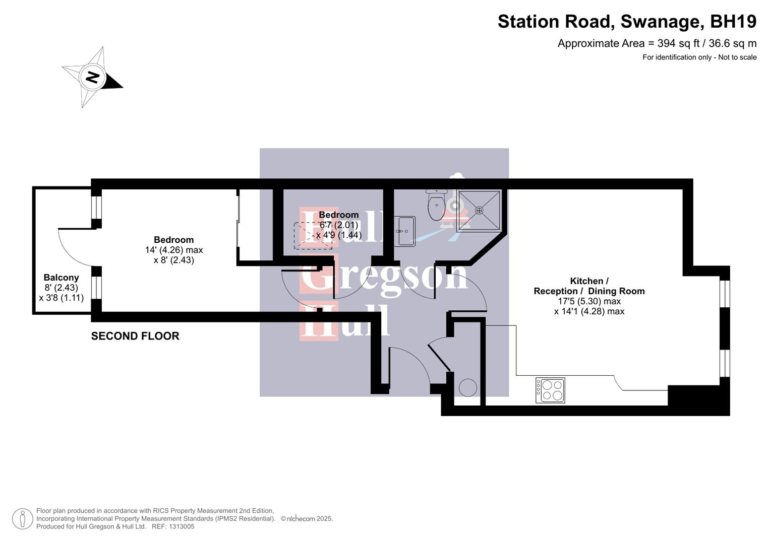 Floorplan for Station Road, Swanage