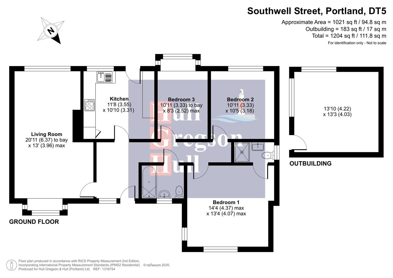 Floorplan for Southwell Street, Portland