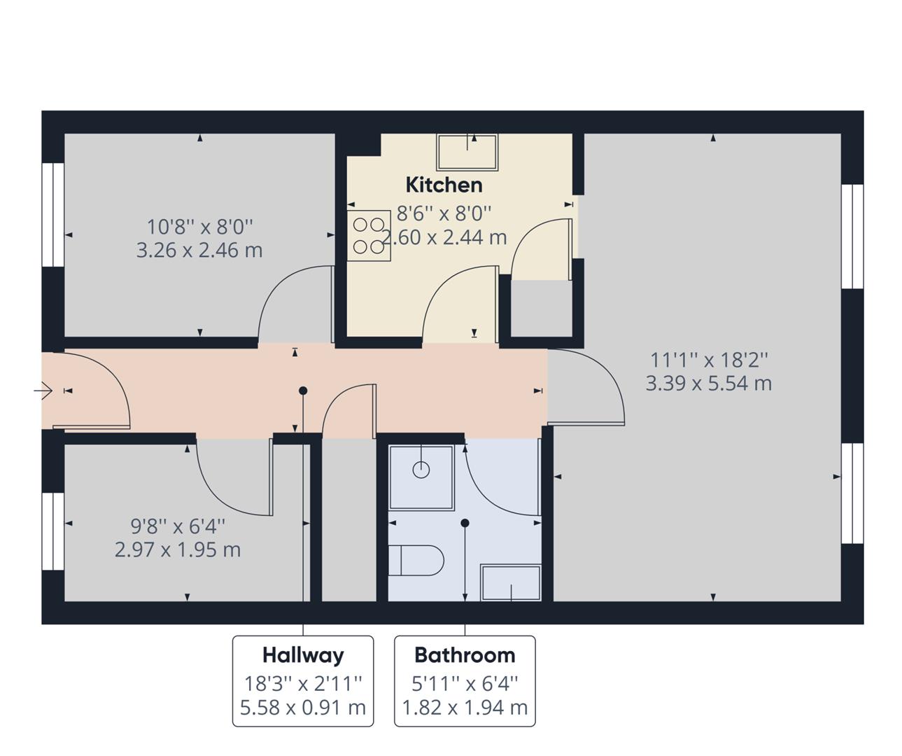 Floorplan for Chiswell, Portland