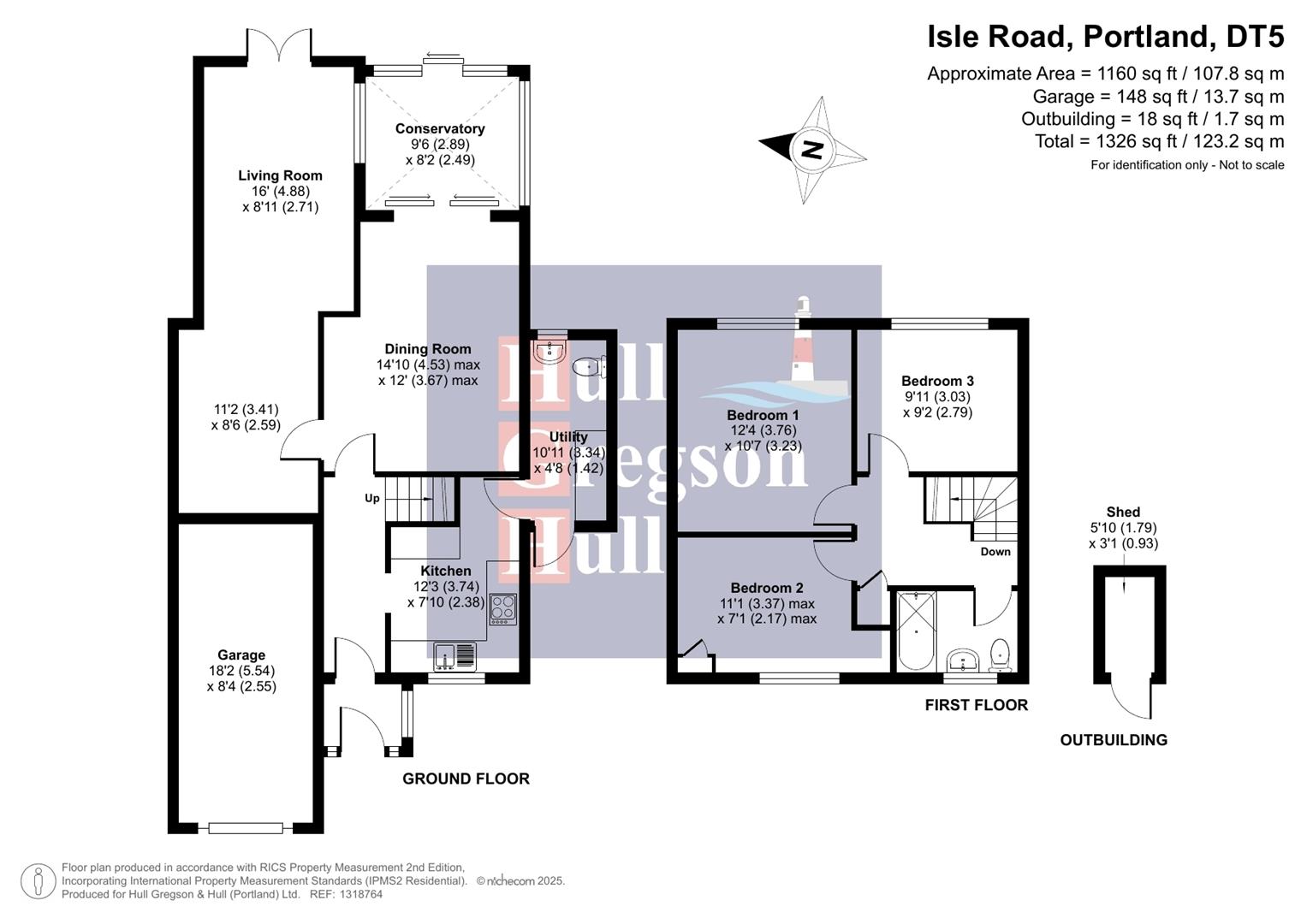 Floorplan for Isle Road, Portland