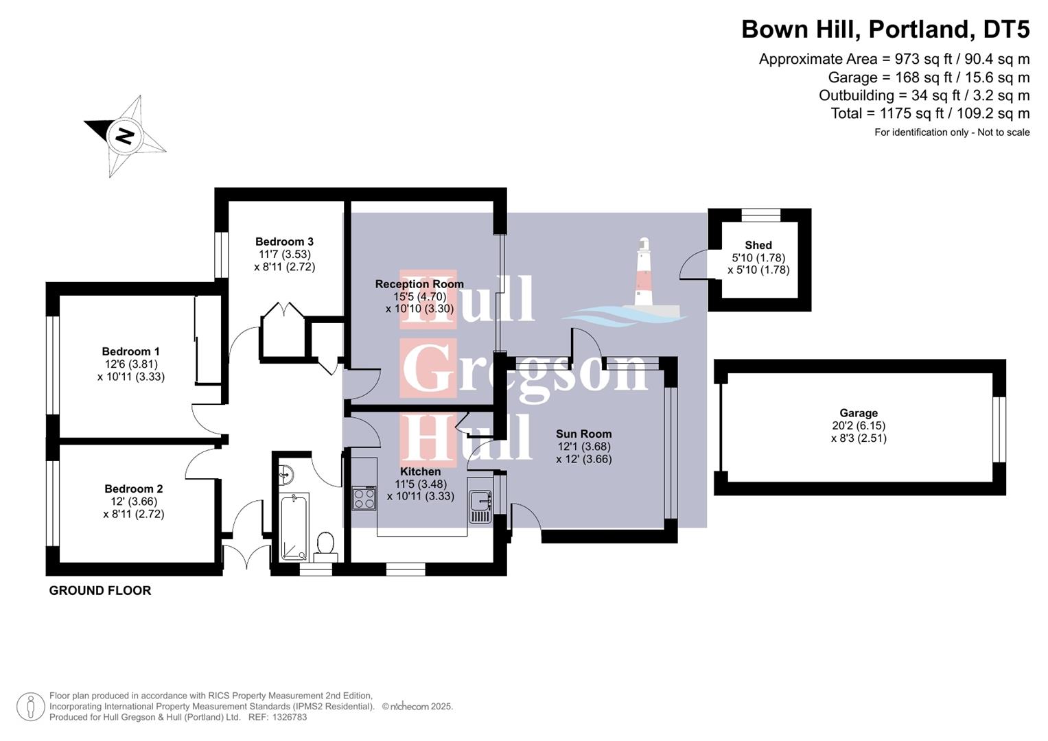 Floorplan for Bown Hill, Portland