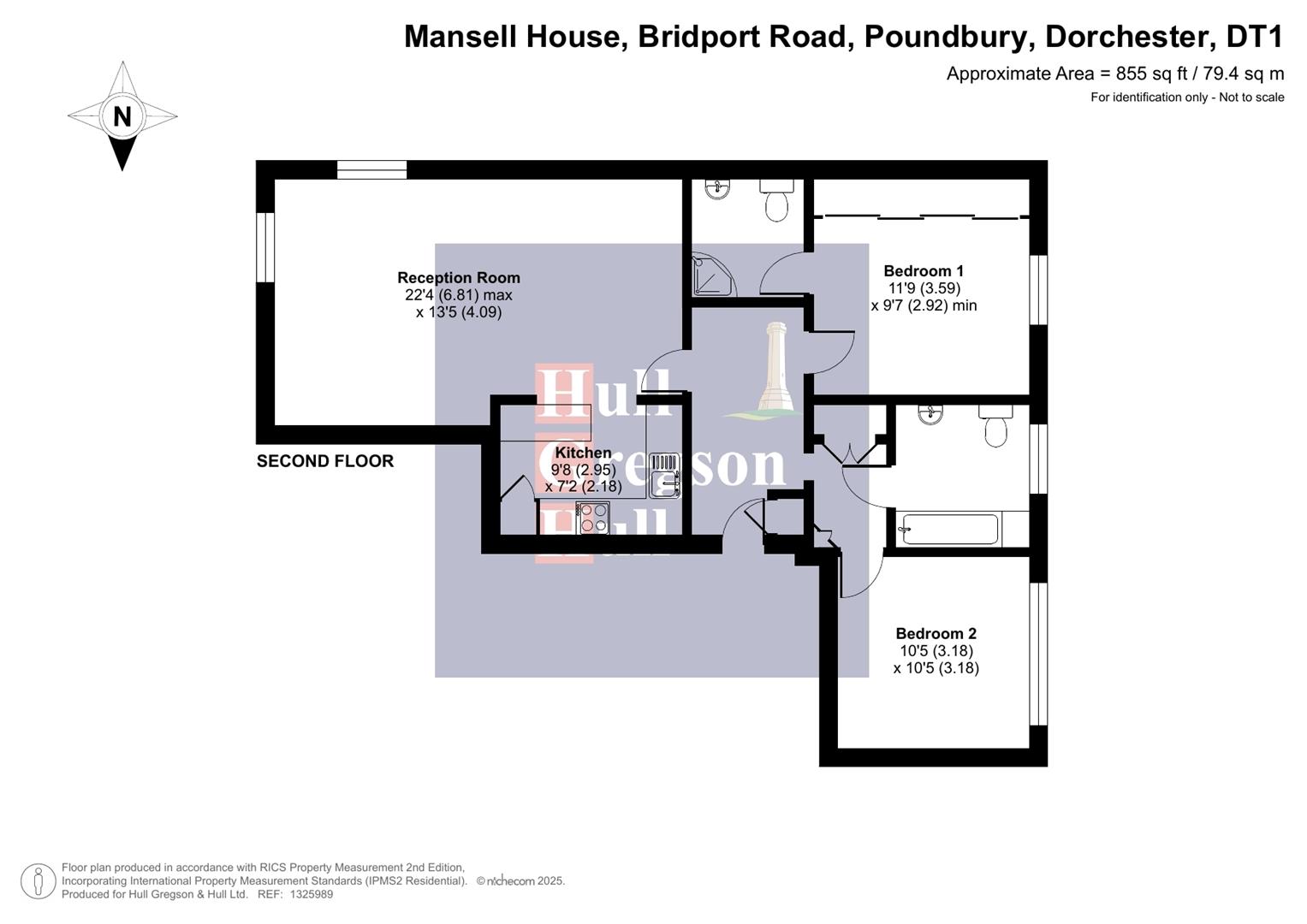Floorplan for Bridport Road, Poundbury, Dorchester
