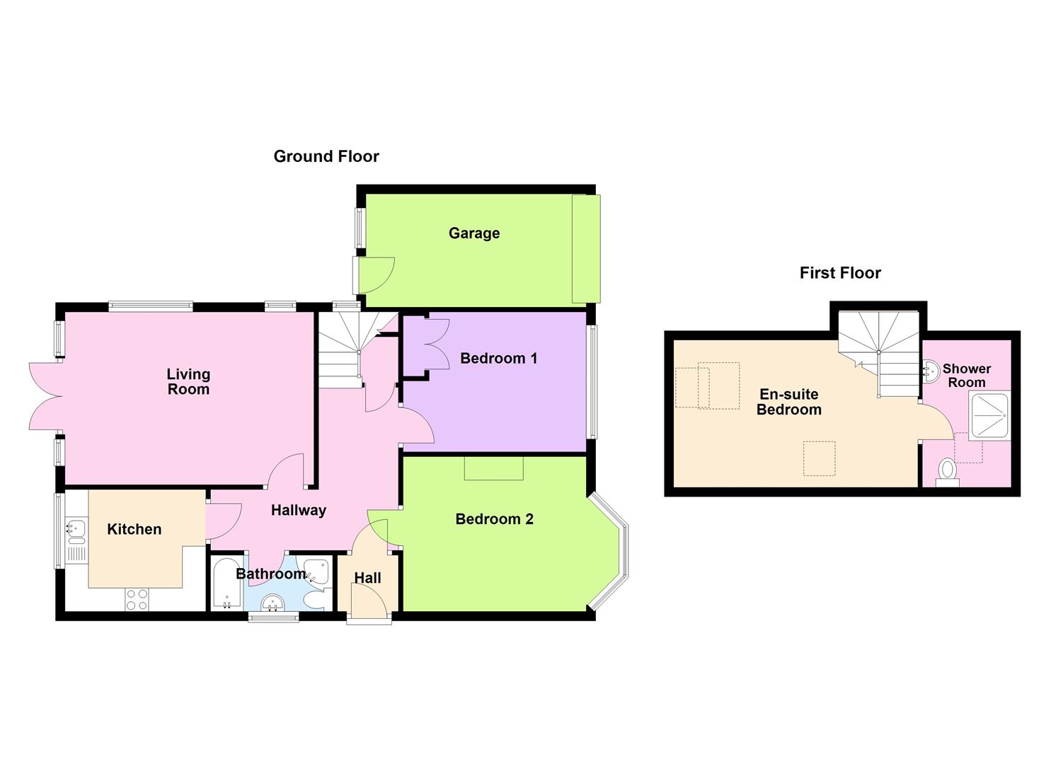 Floorplan for Blenheim Road, Weymouth