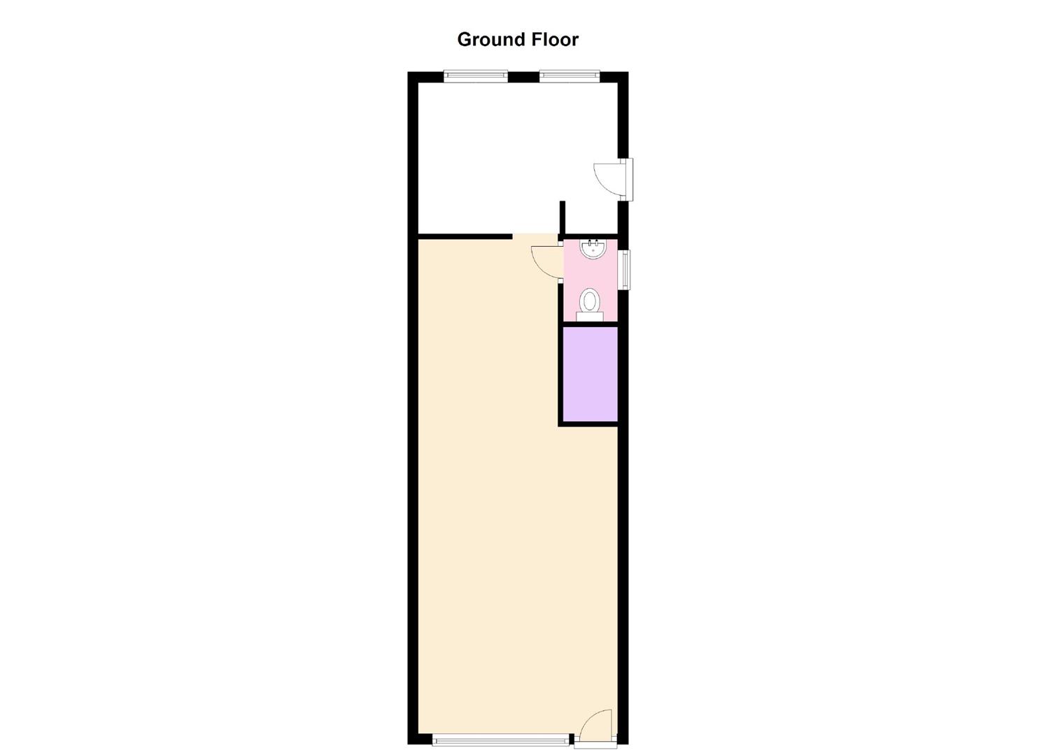 Floorplan for Great George Street, Weymouth