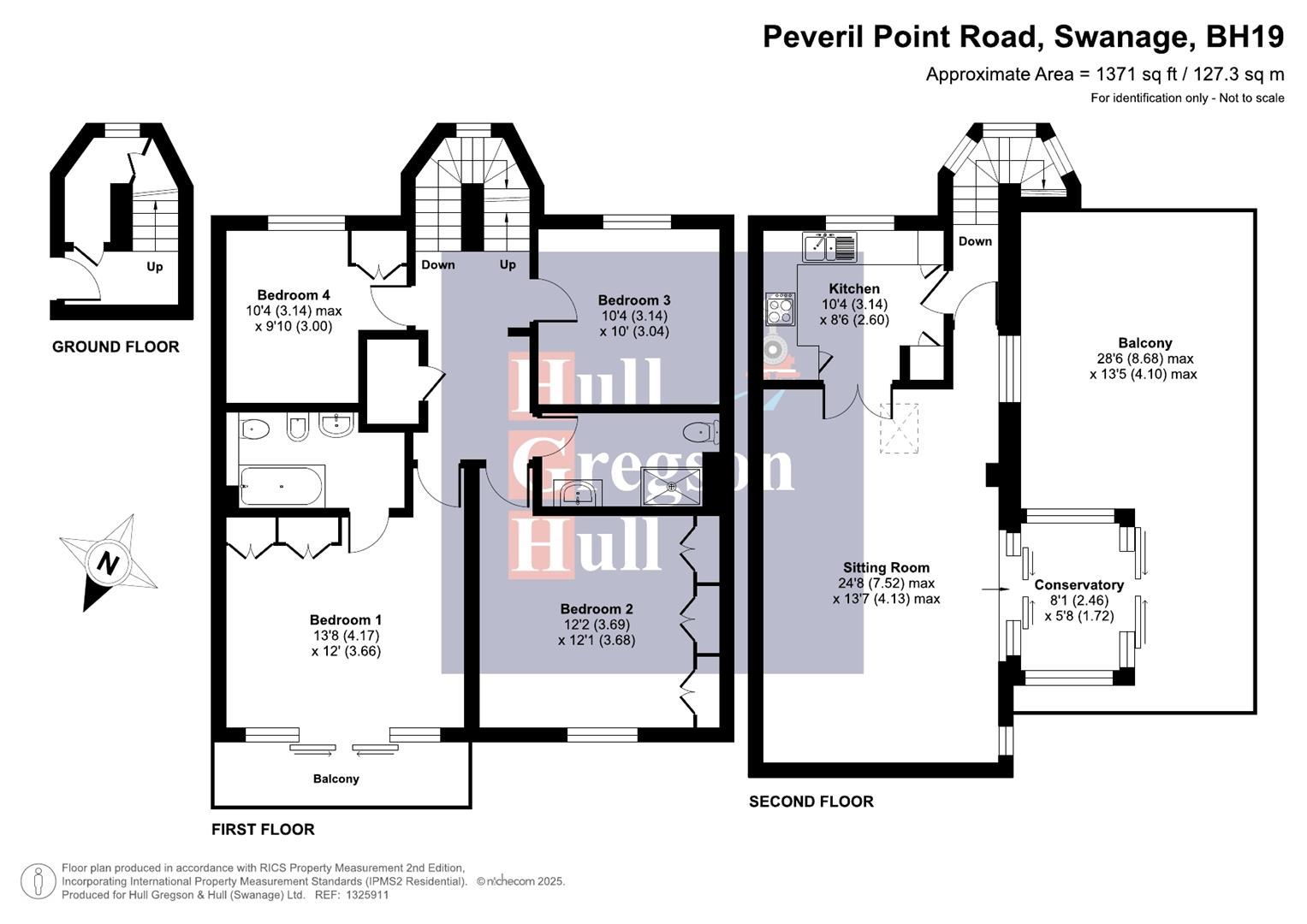 Floorplan for The Haven, Peveril Point Road