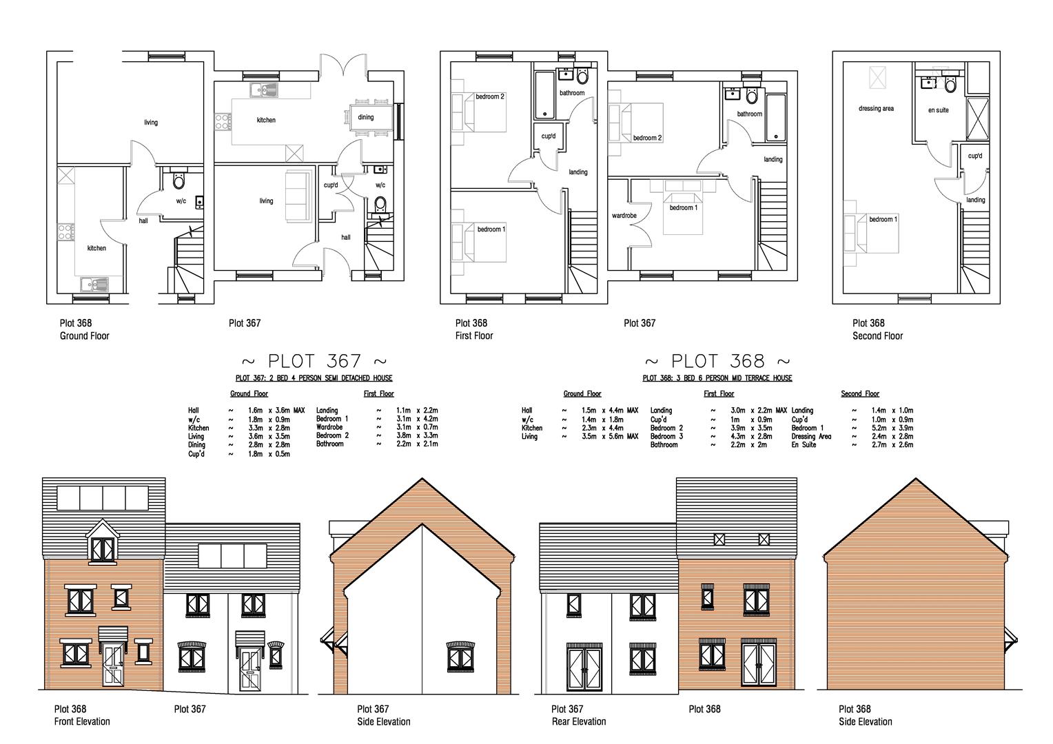 Floorplan for Plot 368 Curtis Fields, 31 Bramble Road, Weymouth, DT4 0FT