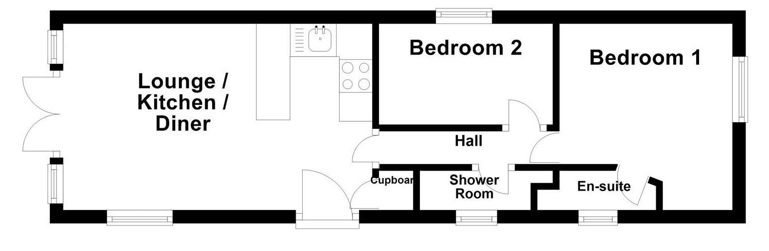 Floorplan for Panorama Road, Swanage