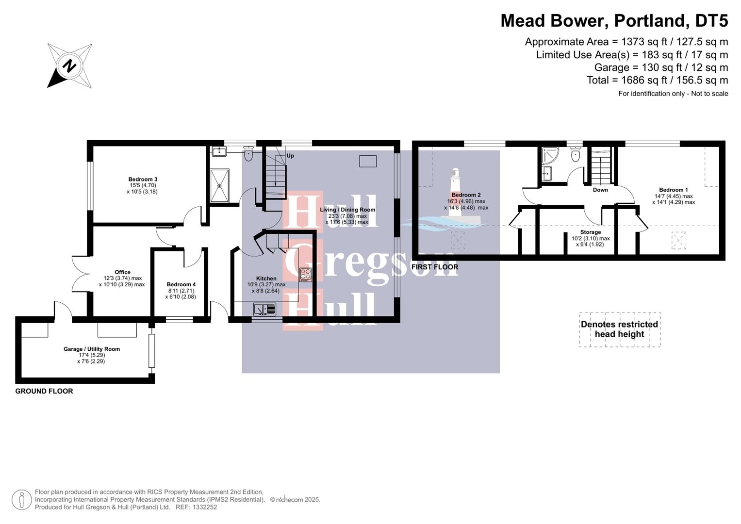 Floorplan for Mead Bower, Portland
