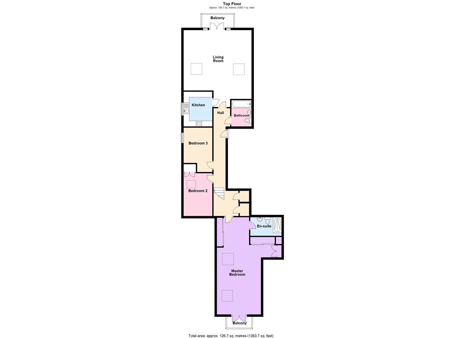 Floorplan for Preston Road, Weymouth