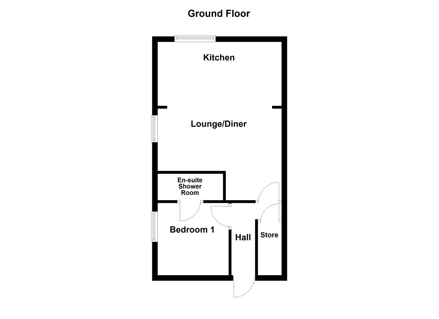 Floorplan for Fortuneswell, Portland