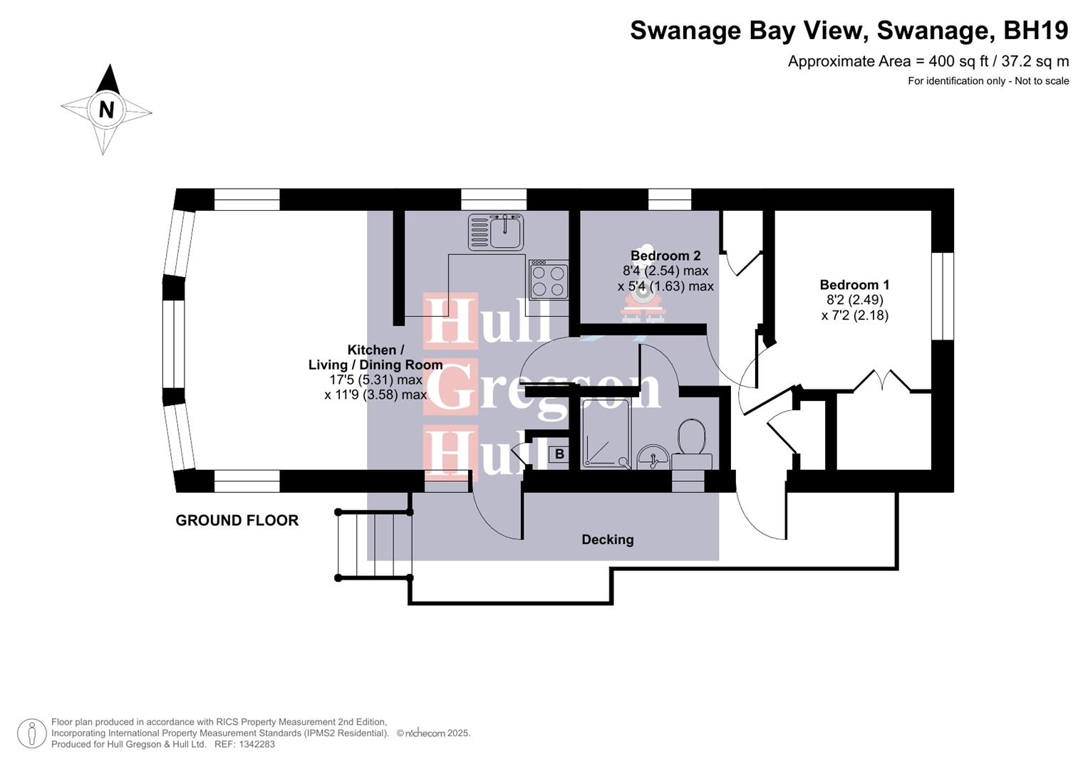 Floorplan for Panorama Road, Swanage