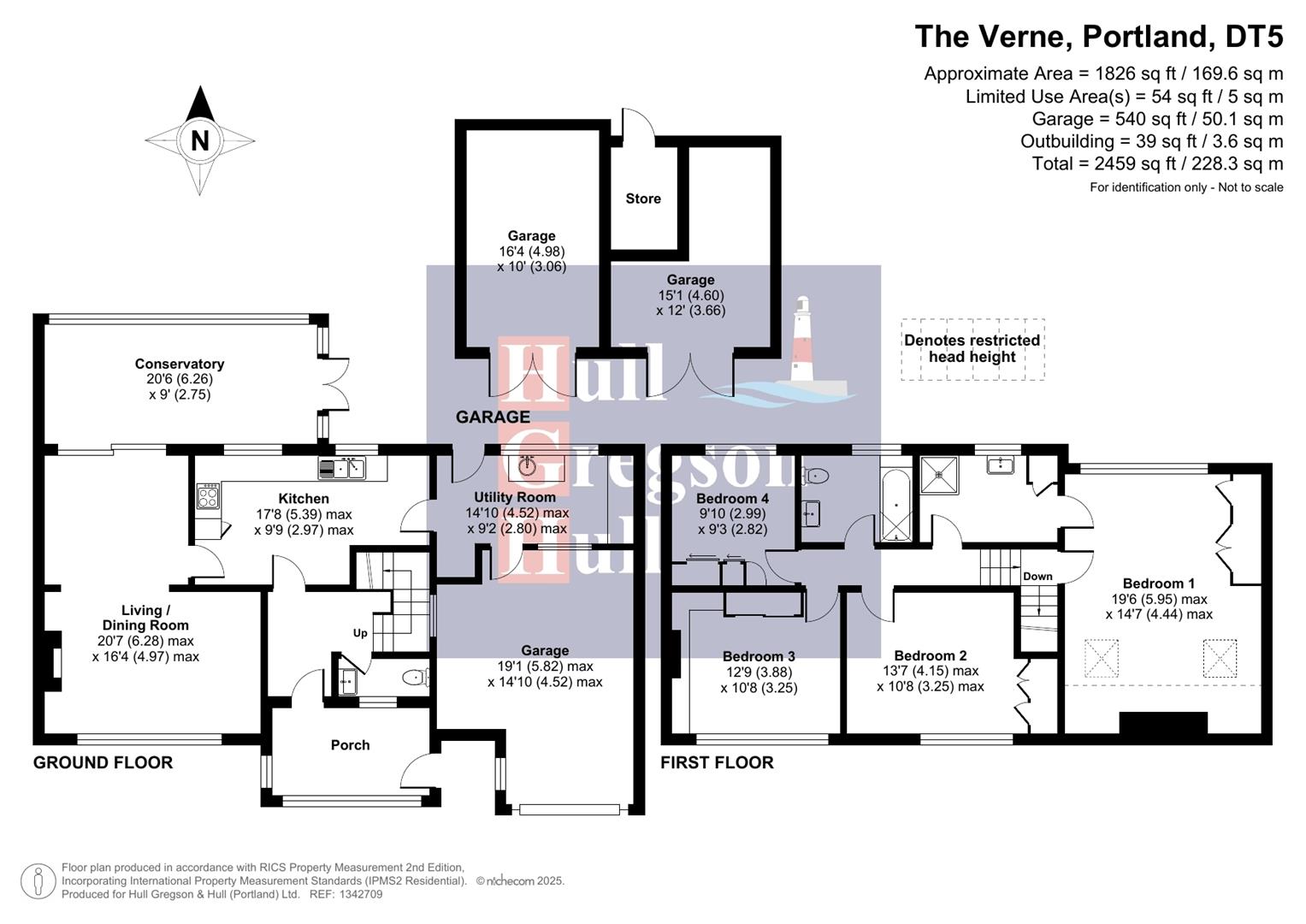 Floorplan for The Verne, Portland