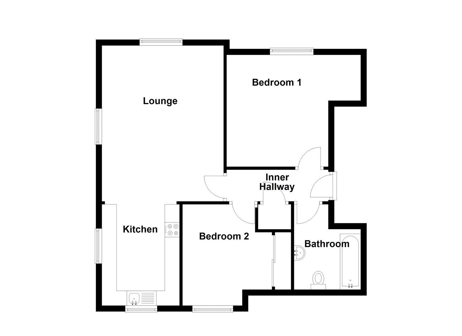 Floorplan for Pennsylvania Way, Portland
