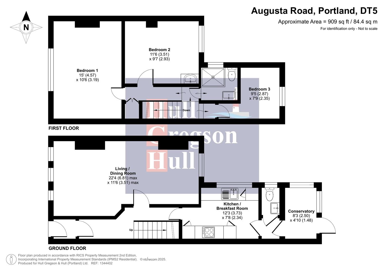 Floorplan for Augusta Road, Portland