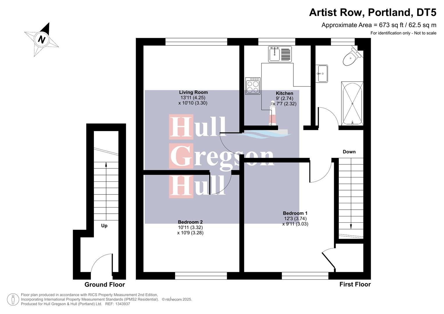 Floorplan for Artist Row, Portland