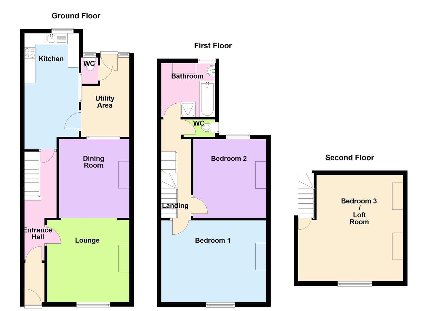 Floorplan for Newberry Road, Weymouth