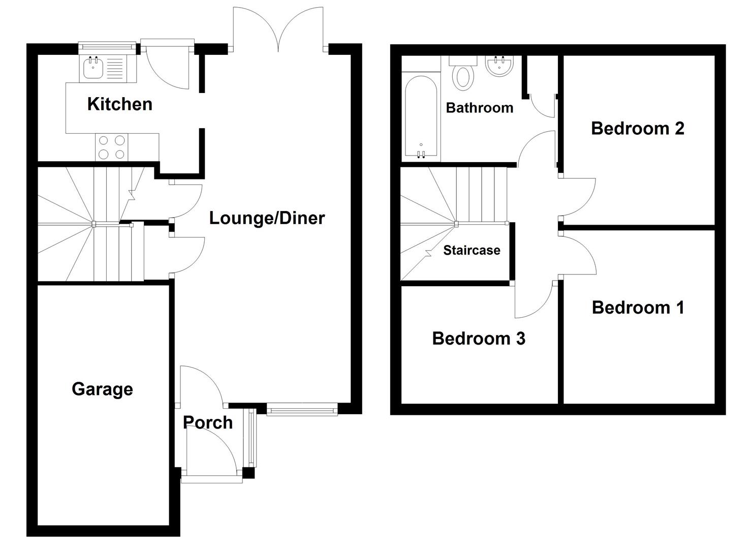 Floorplan for Rip Croft, Portland