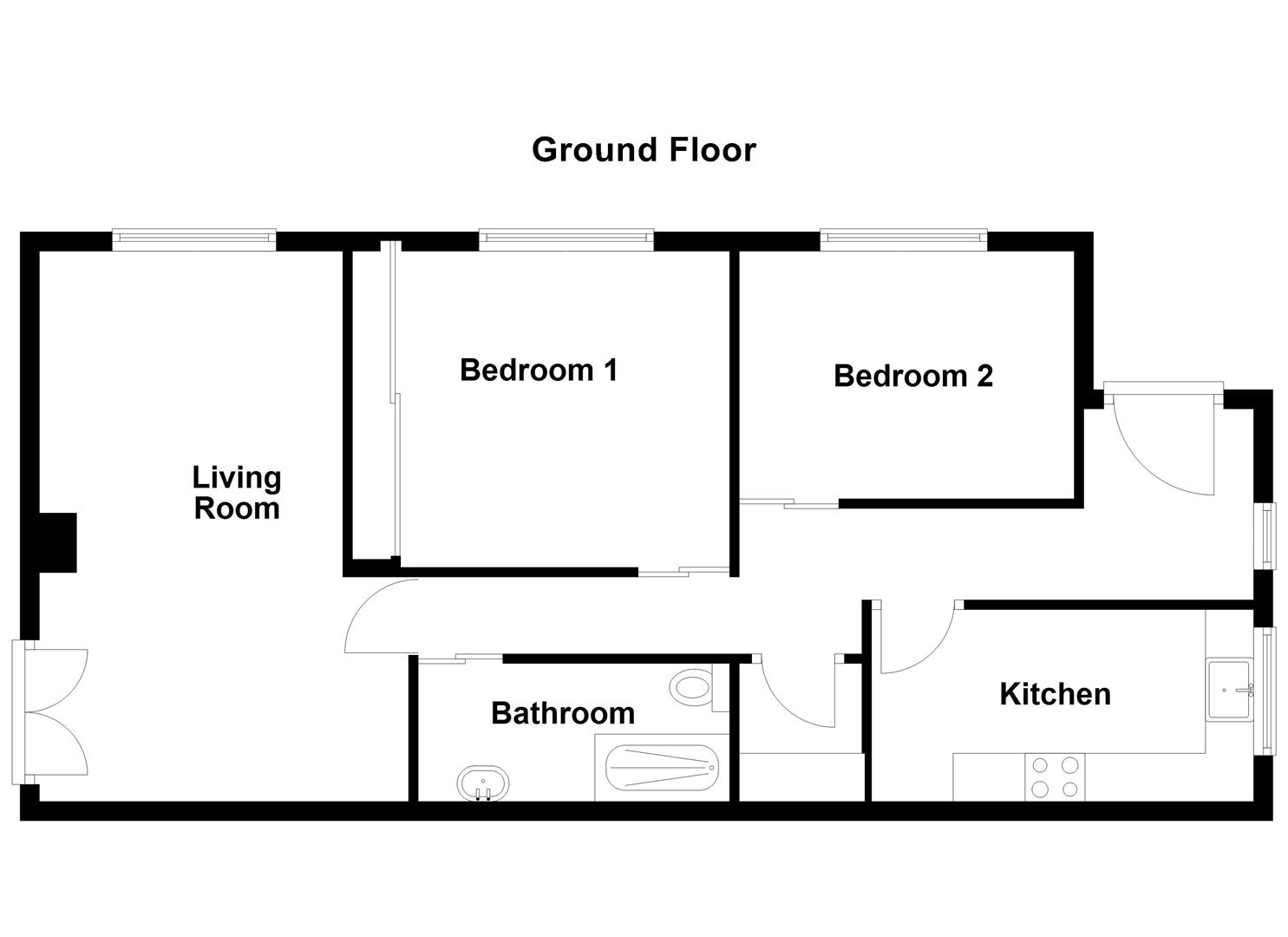 Floorplan for Delhi Lane, Portland
