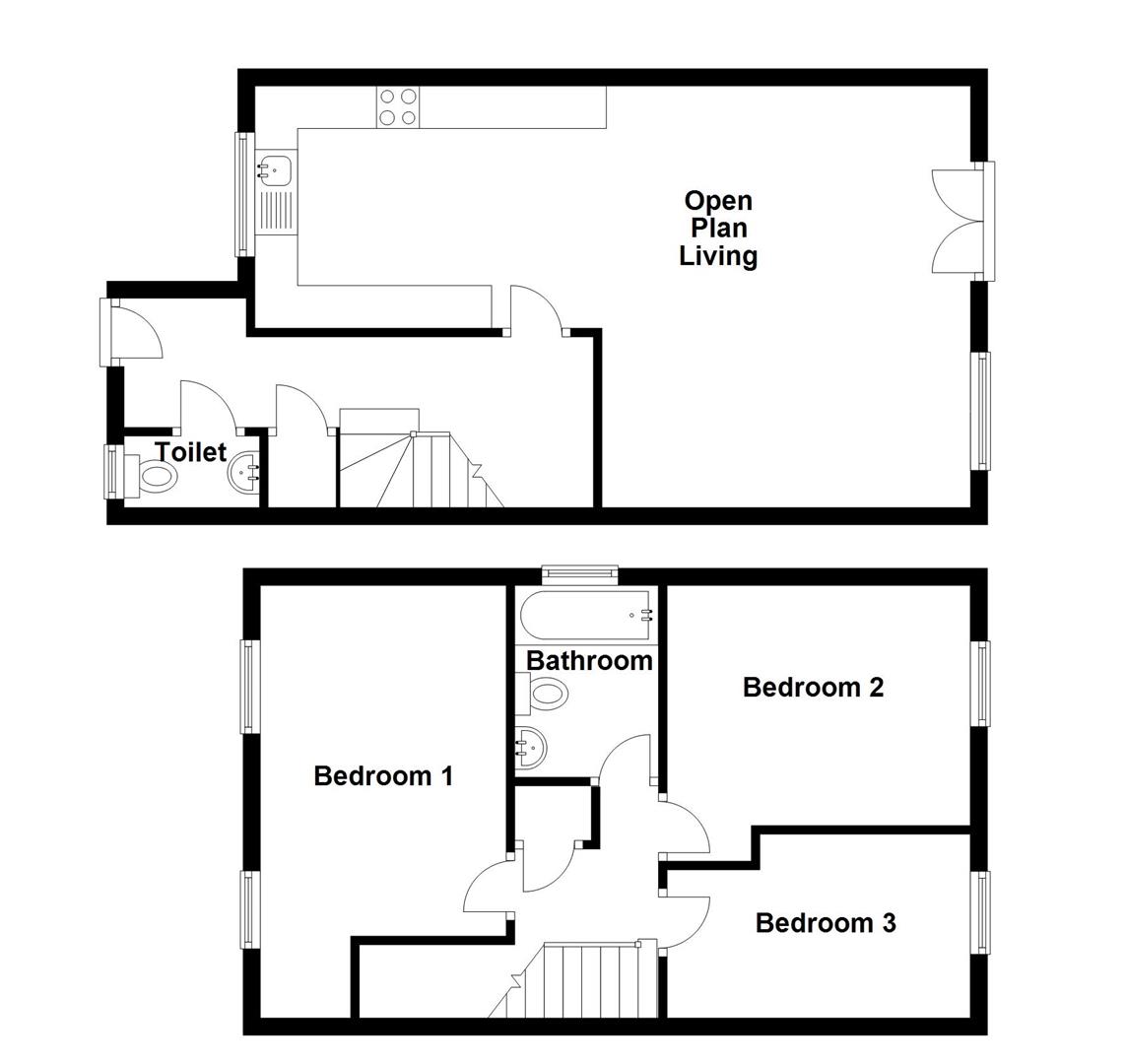 Floorplan for Woolcombe Road, Portland