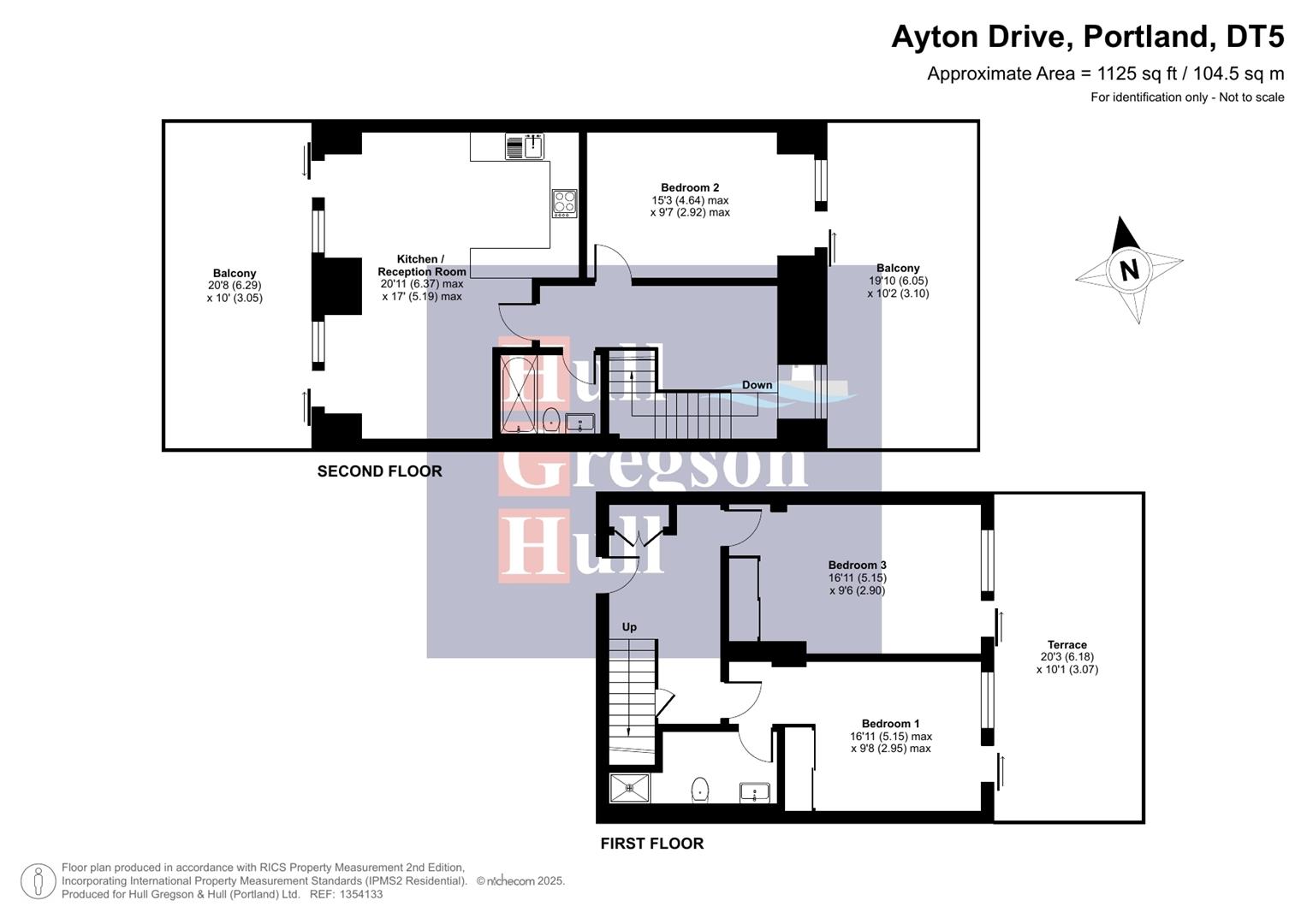 Floorplan for Ayton Drive, Portland