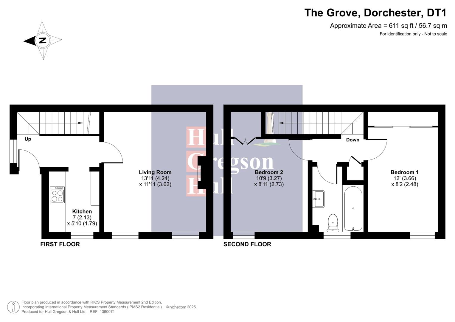 Floorplan for The Grove, Dorchester