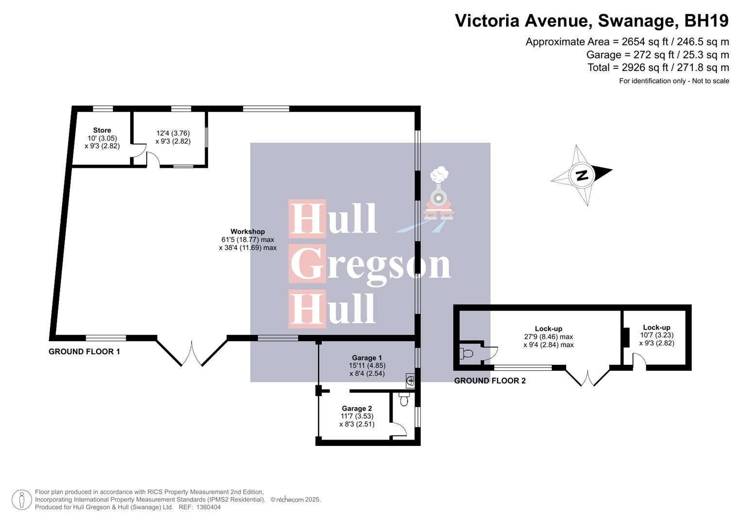 Floorplan for Greystone Garage, Outbuilding and Hardstanding
