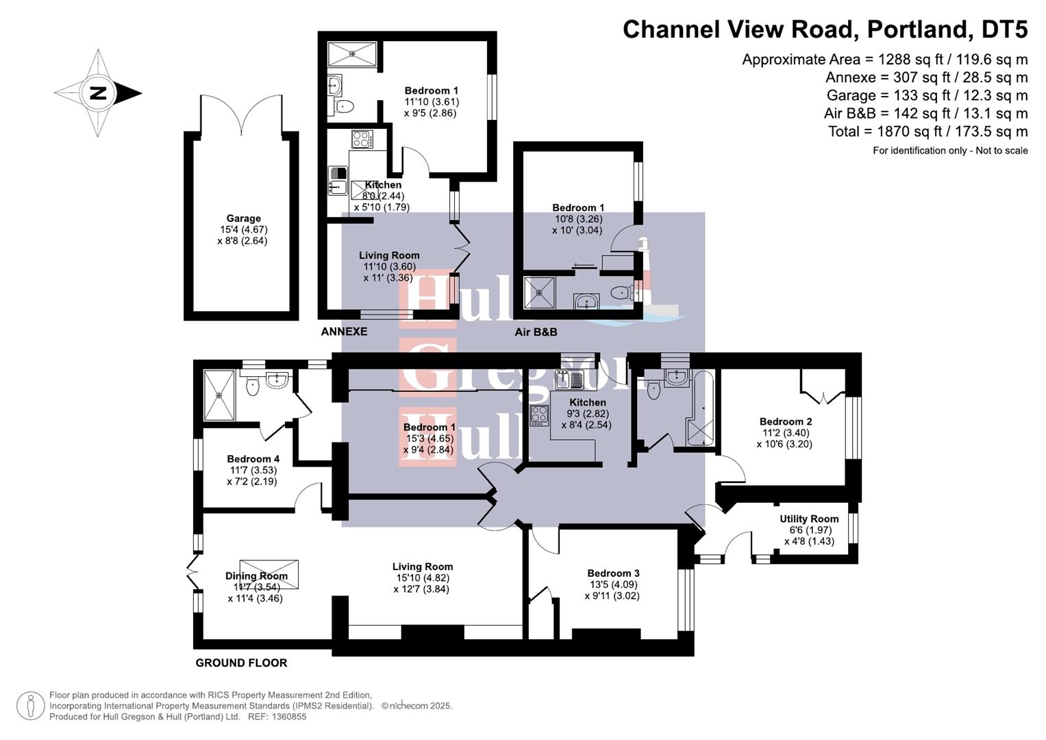 Floorplan for Channel View Road, Portland