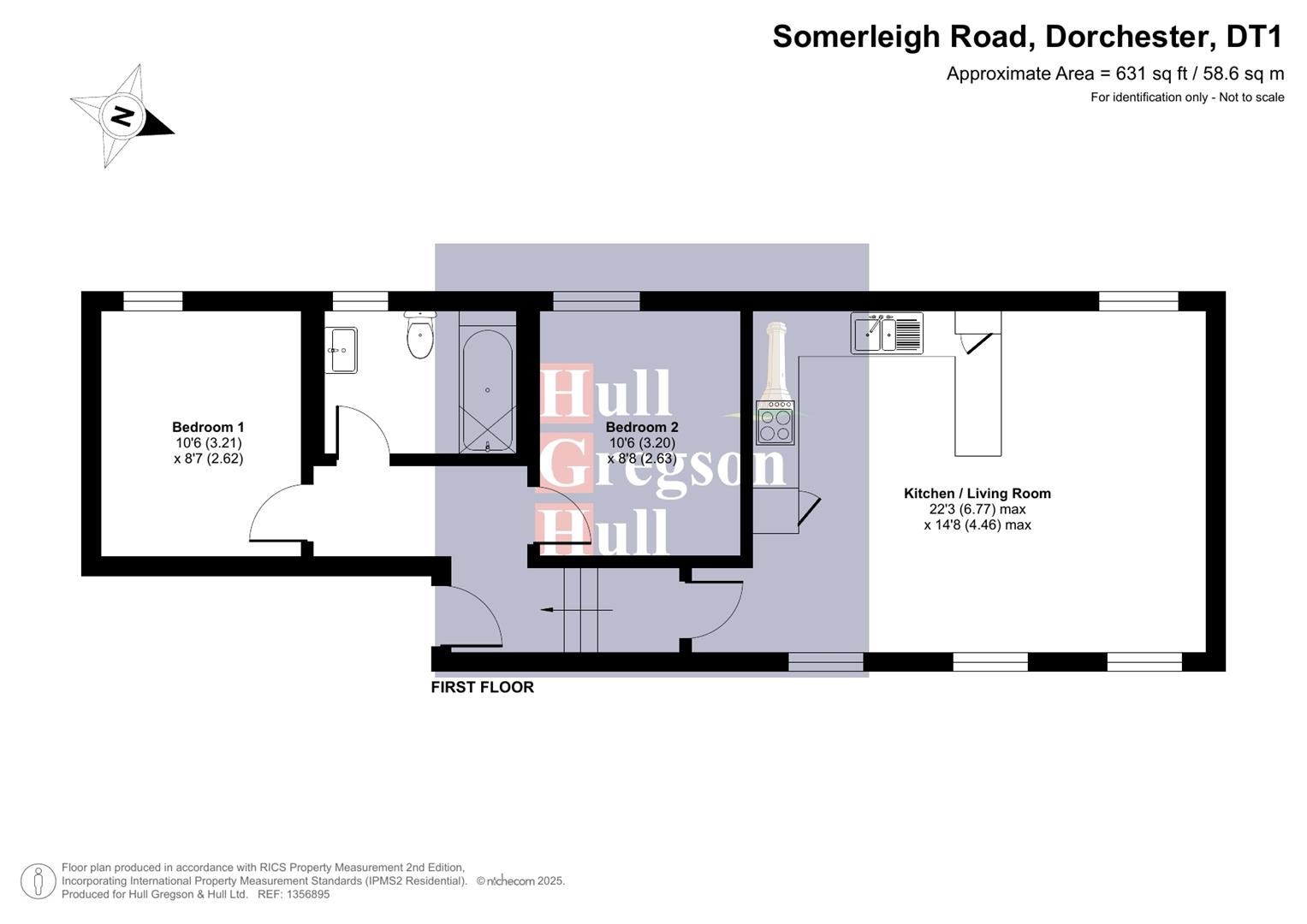 Floorplan for The Old Rectory, Somerleigh Road, Dorchester
