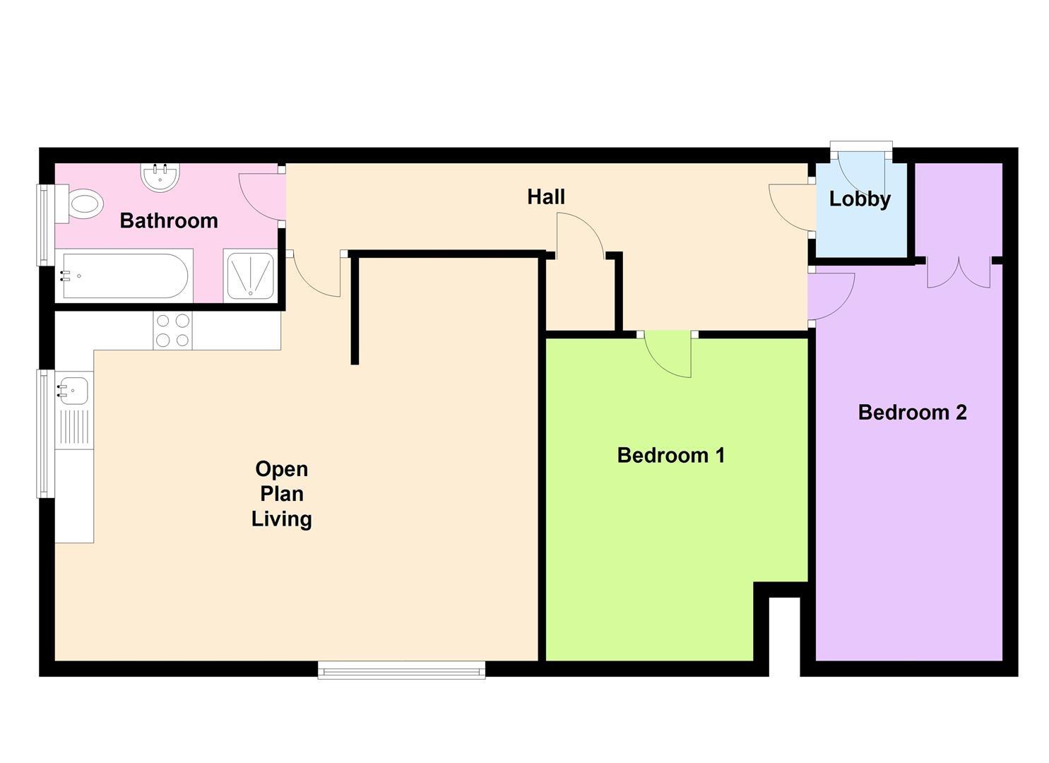 Floorplan for Weston Road, Portland