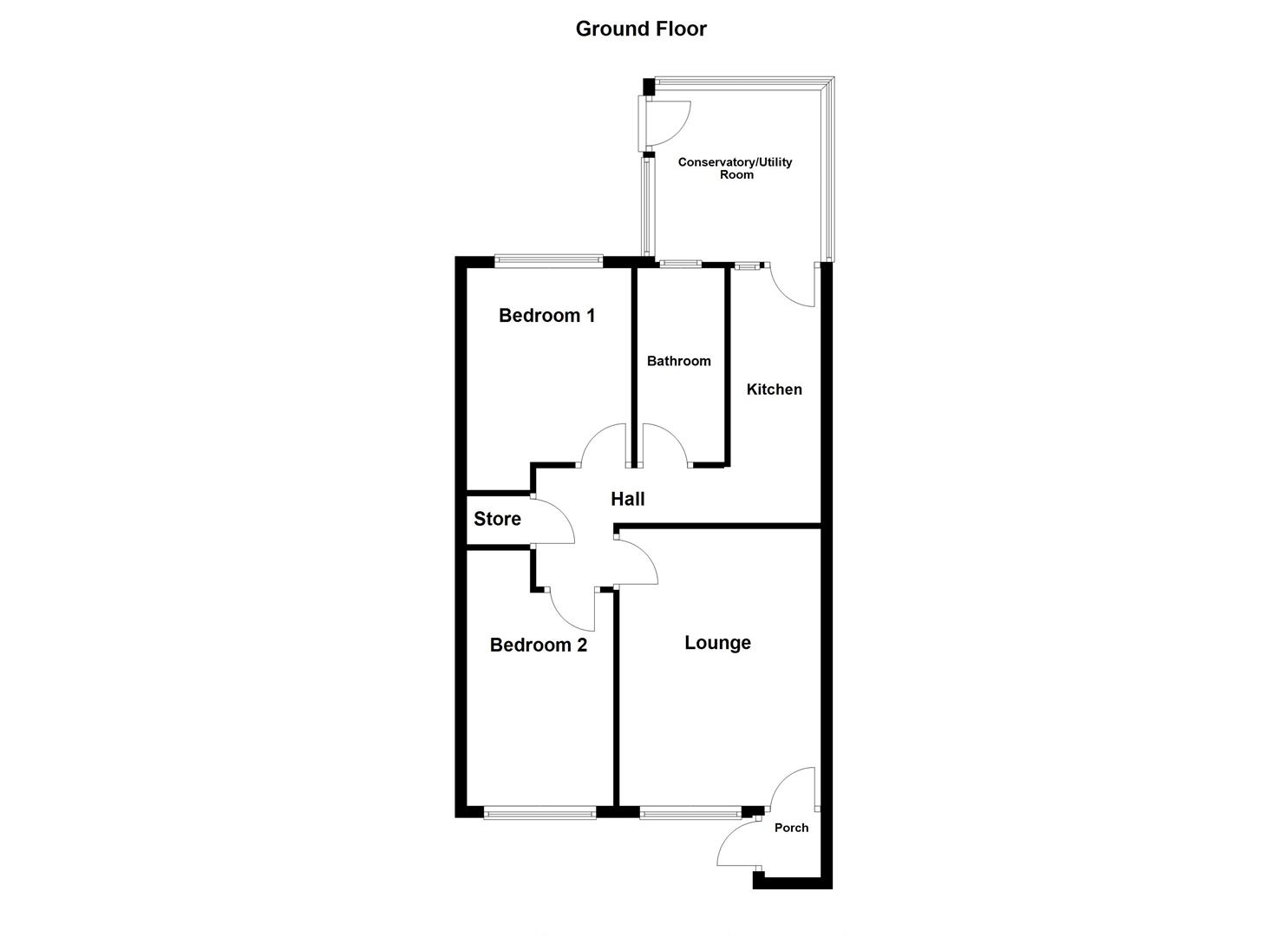 Floorplan for Tobys Close, Portland