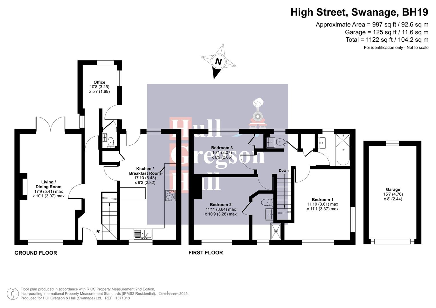 Floorplan for High Street, Swanage