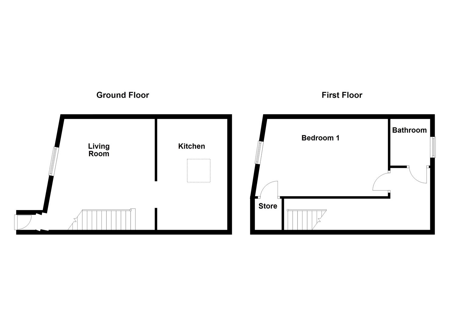 Floorplan for Clements Lane, Portland