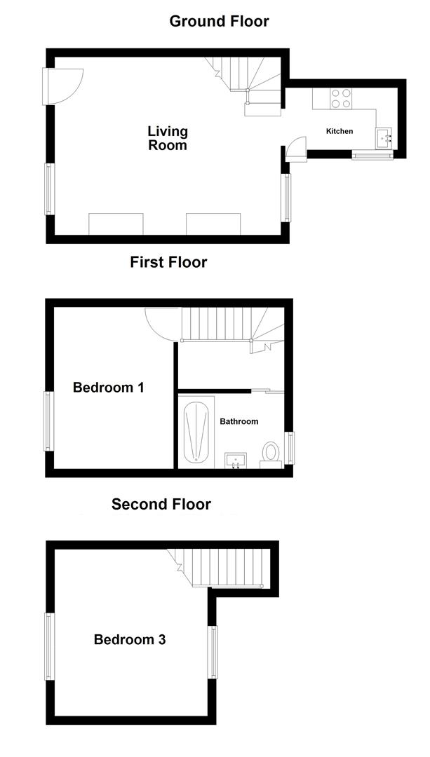 Floorplan for King Street, Portland
