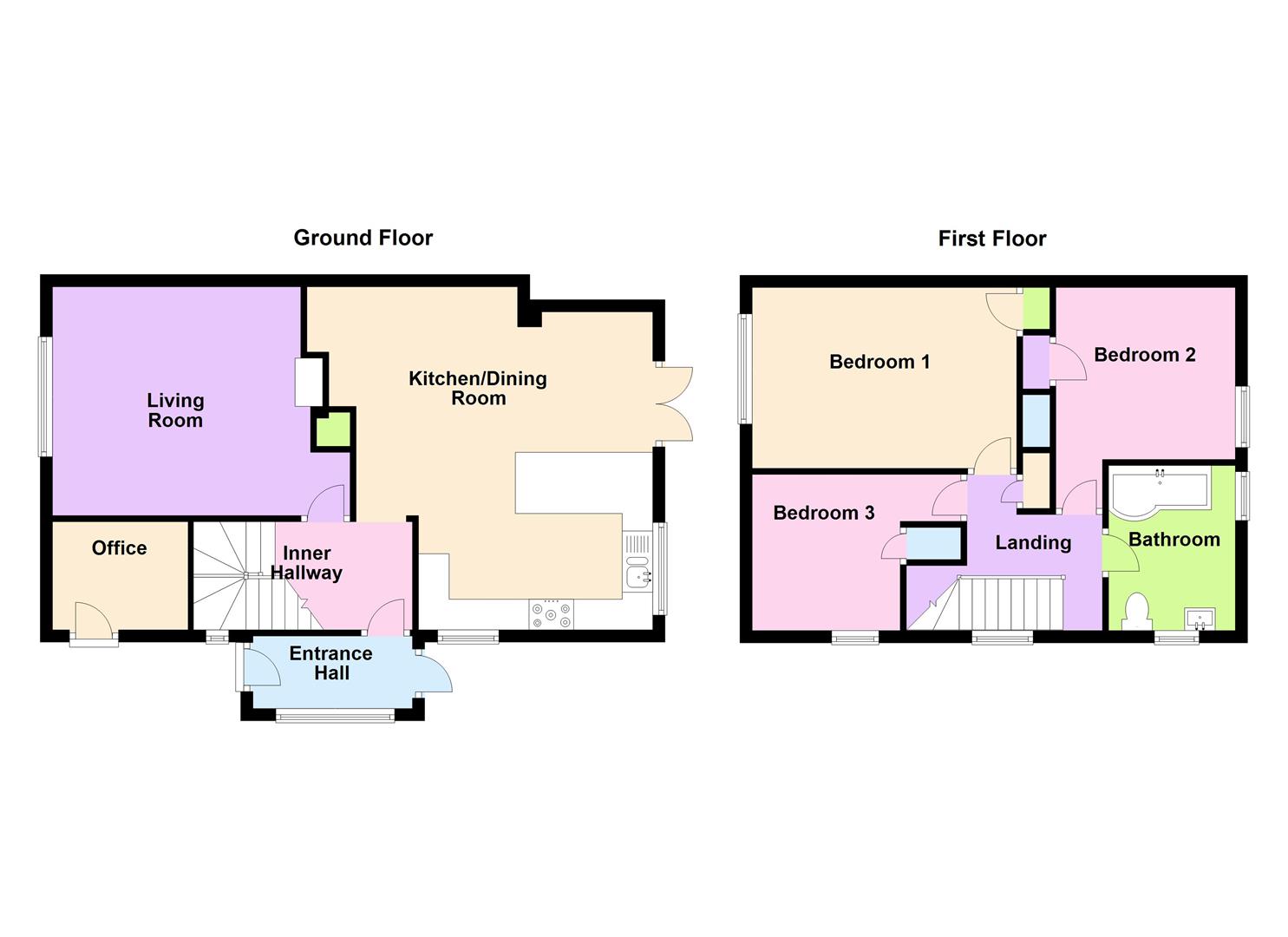 Floorplan for Ludlow Road, Weymouth