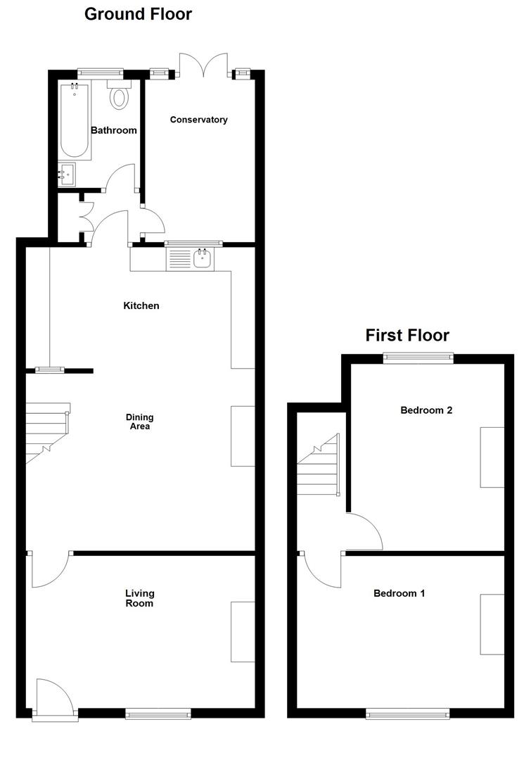 Floorplan for Grove Road, Portland